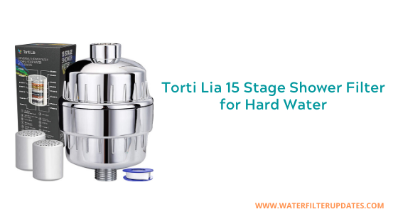 Torti Lia 15 Stage Shower Filter for Hard Water