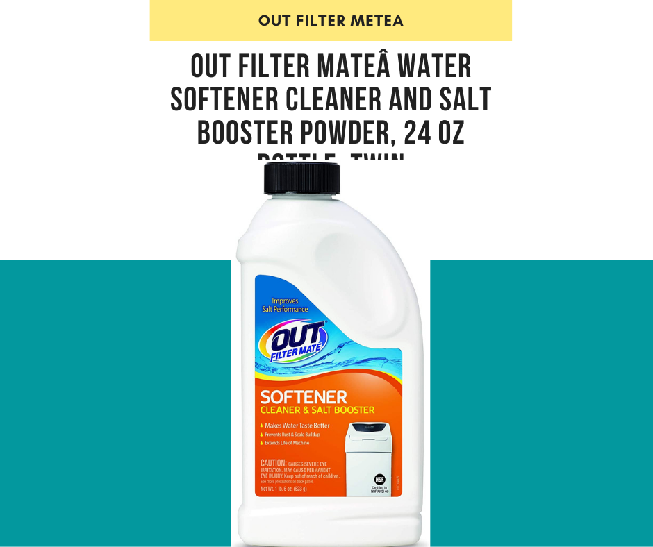 OUT Filter MateÂ Water Softener Cleaner and Salt Booster Powder, 24 oz Bottle, Twin review
