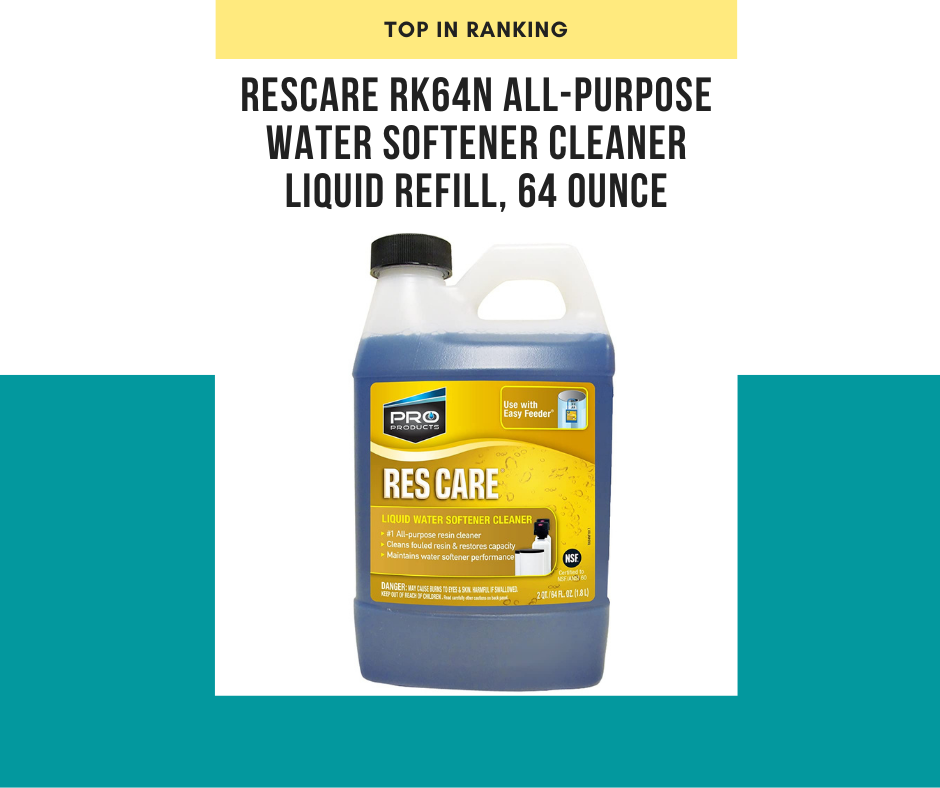 ResCare RK64N All-Purpose Water Softener Cleaner Liquid Refill, 64 Ounce Review