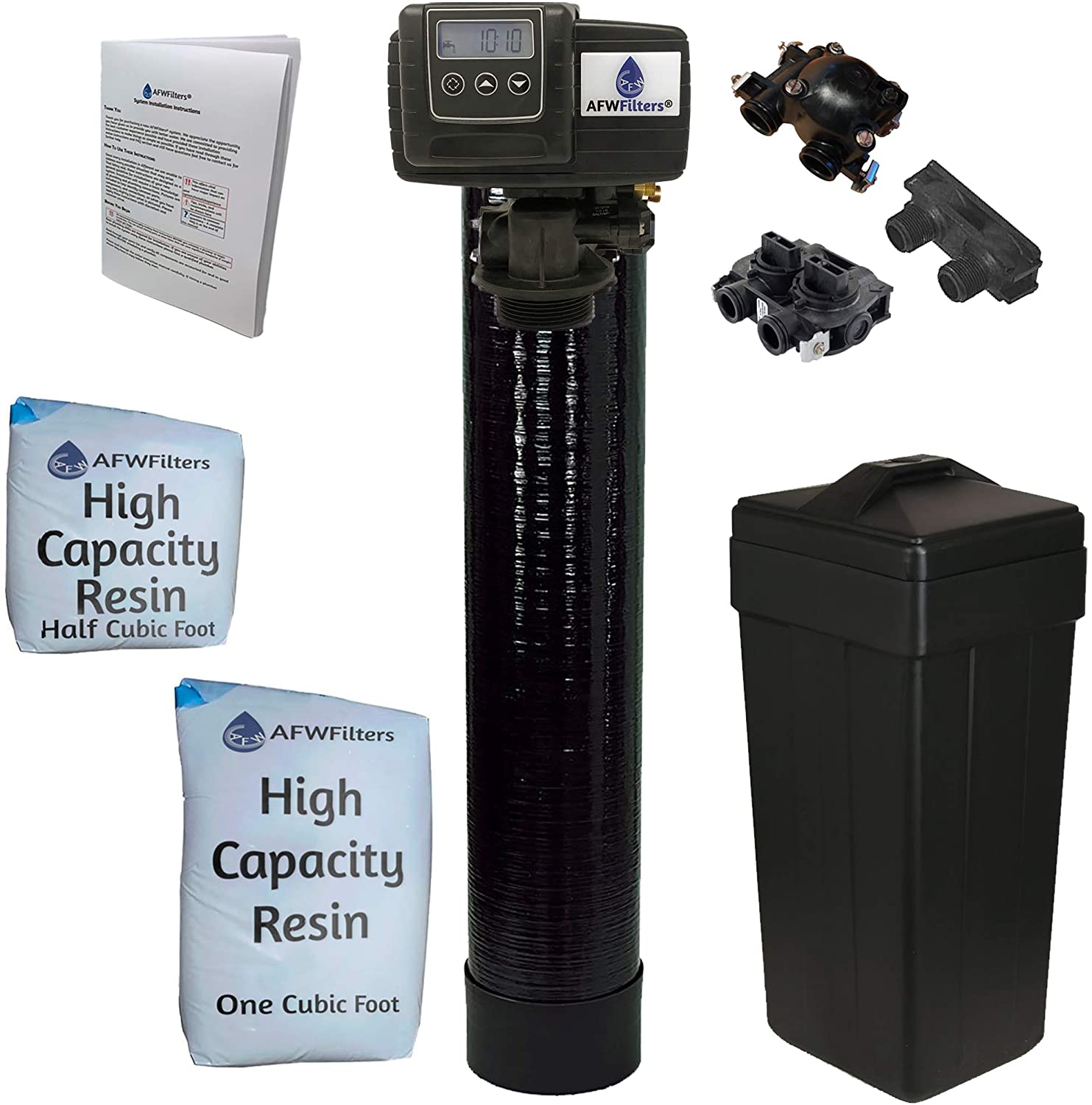 AFWFilters 5600SXT Water Softener for Well Water