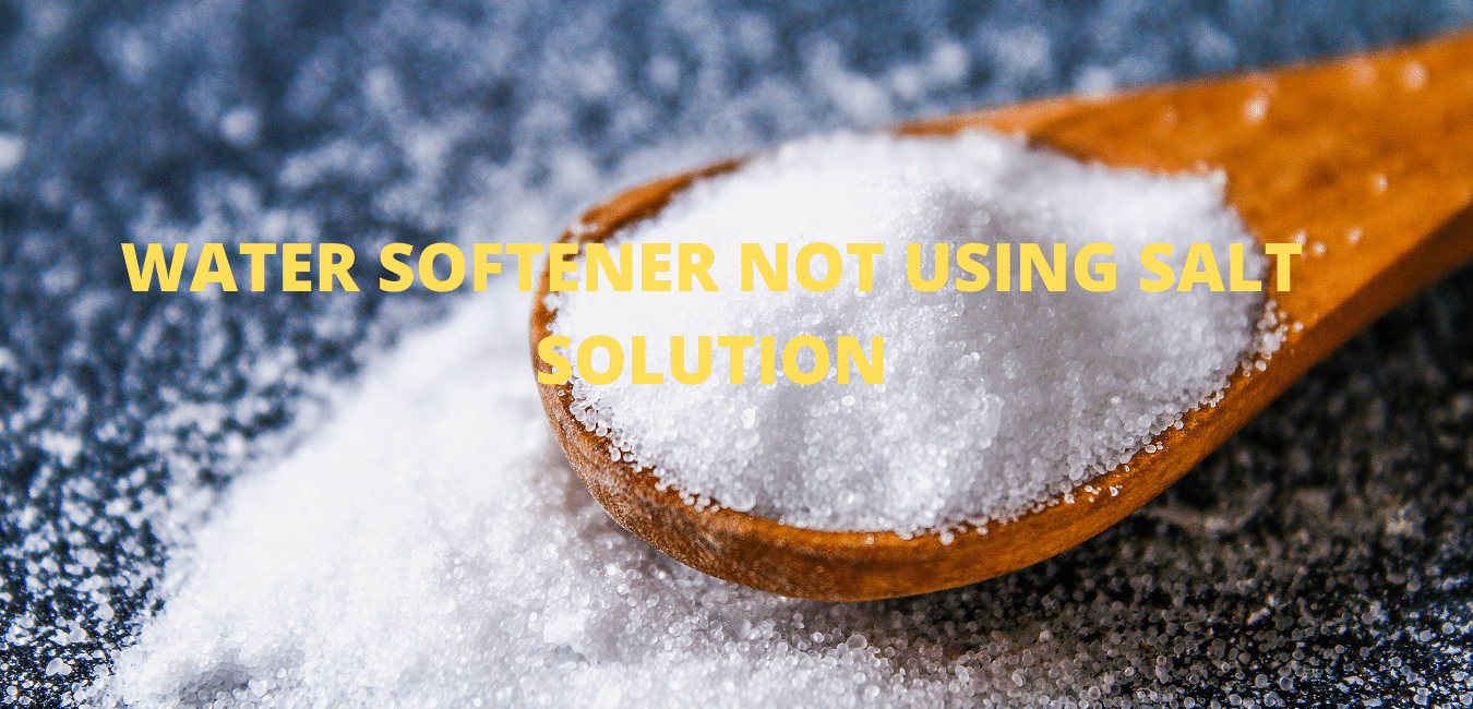 Water Softener not using Salt